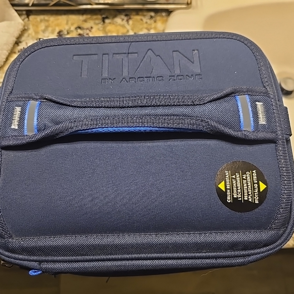 Titan Navy Toiletry Bag for Men